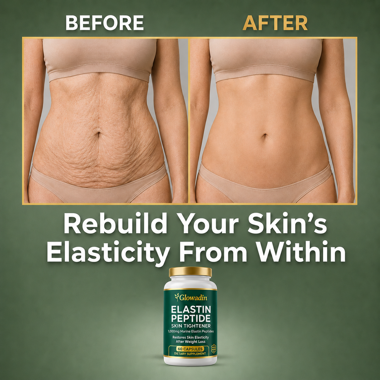 Elastin Peptide Skin Tightening Formula