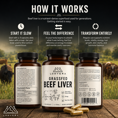 Lonvera Beef Liver Capsules